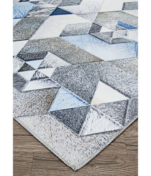 Couristan Prairie Falsterbo 5' x 8' Denim  Area Rug