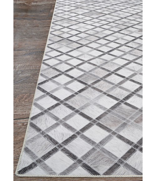 Couristan Prairie Grey Ivory 2885/3007 2 ft. 3 in. X 7 ft. 10 in. Rectangle Rug