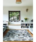 Prairie Area Rug Couristan Prairie Nordic 4' x 6' Grey-Brown/No Foil Area Rug