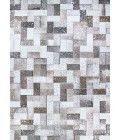 Prairie Area Rug Couristan Prairie Nordic 4' x 6' Grey-Brown/No Foil Area Rug