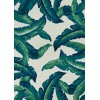 Couristan Covington Palm Leaves Green Area Rug 2 ft. X 4 ft. Rectangle