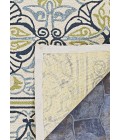 Couristan Covington Pegasus 4' x 6' Ivory/Navy/Lime Area Rug