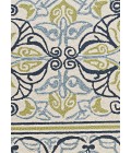 Couristan Covington Pegasus 4' x 6' Ivory/Navy/Lime Area Rug