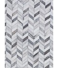Couristan Prairie Vesle 4' x 6' Ice Caps Area Rug