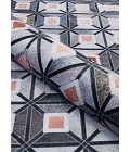 Couristan Prairie Lapland 4' x 6' Hickory/Neautrals  Area Rug