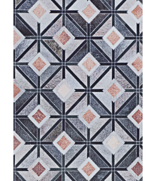 Couristan Prairie Lapland 4' x 6' Hickory/Neautrals  Area Rug