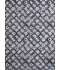 Couristan Prairie Lapland 4' x 6' Hickory/Neautrals  Area Rug