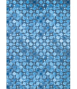 Couristan Prairie Marine Blue 3095/9292 3 ft. 9 in. X 5 ft. 5 in. Rectangle Rug