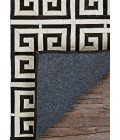 Couristan Chalet Meander Extra Large Black/Ivory Area Rug