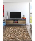 Couristan Chalet Pixels 2' x 4' Brown Area Rug