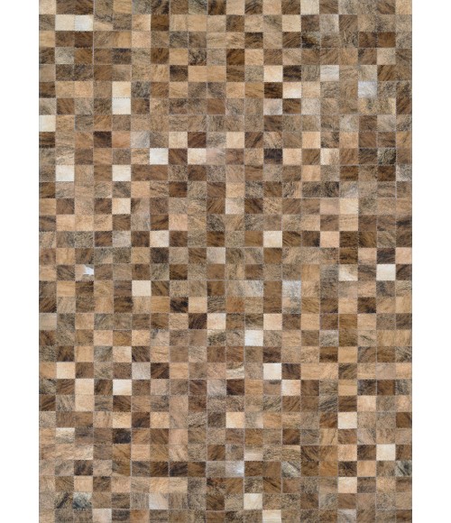 Couristan Chalet Pixels 2' x 4' Brown Area Rug