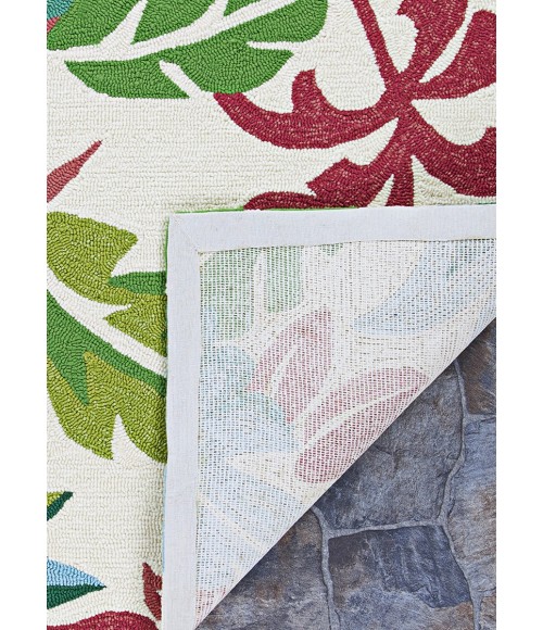 Covington Area Rug Couristan Covington Fiji 4' x 6' Ivory/Multi Area Rug