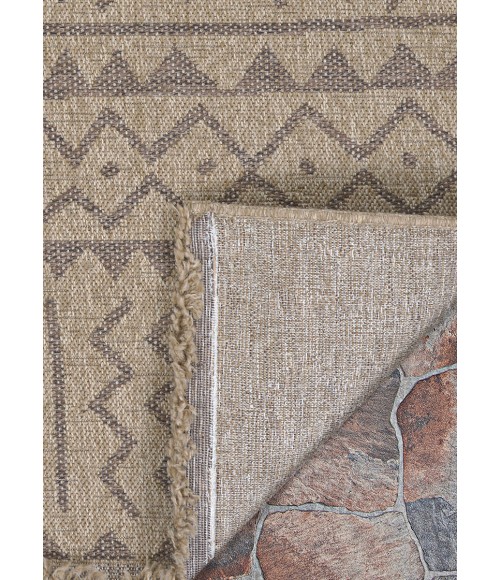 Couristan Naturalistic Natural Rug 3701/1001 5 ft. 3 X 5 ft. 3 in. Round - Rugs Town Couristan Naturalistic Natural/Brown 3701/1001 5 ft. 3 X 5 ft. 3 in. Round Rug