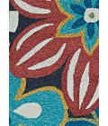 Couristan Covington Geranium 9' Runner Navy/Multi Area Rug