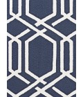 Couristan Covington Ariatta 9' Runner Navy Area Rug