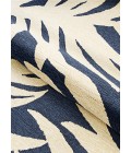 Covington Area Rug Couristan Covington Palms 8' Round Navy Area Rug