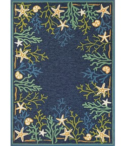 Couristan Outdoor Escape Sea Water Ocean/Aqua Area Rug 5 ft. 6 in. X 8 ft. Rectangle