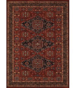 Couristan Old World Classics Kashkai Burgundy Area Rug 6 ft. 6 in. X 9 ft. 10 in. Rectangle