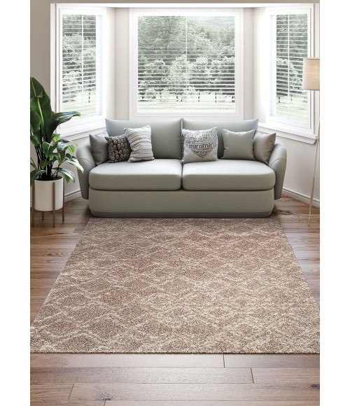 Couristan Bromley Pinnacle 8' x 11' Camel/Ivory Area Rug