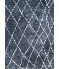 Couristan Bromley Whistler 8' x 11' Blue/Snow Area Rug