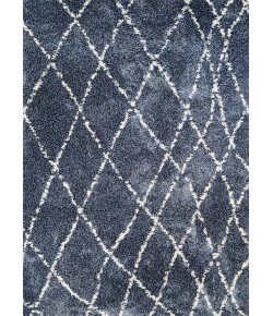 Couristan Bromley Whistler Blue/Snow Area Rug 3 ft. 11 in. X 5 ft. 6 in. Rectangle