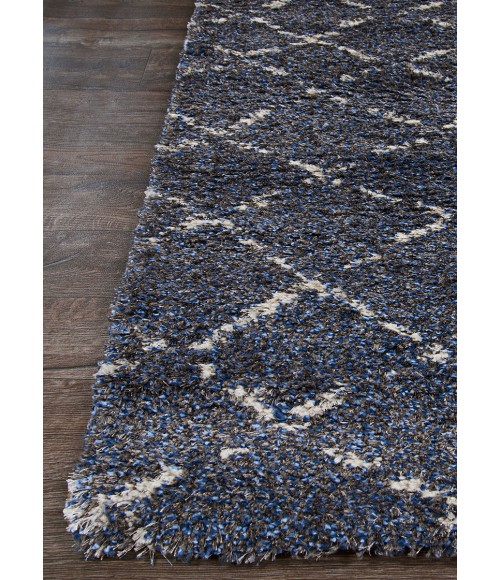 Couristan Bromley Gio 8' x 11' Navy/Grey Area Rug