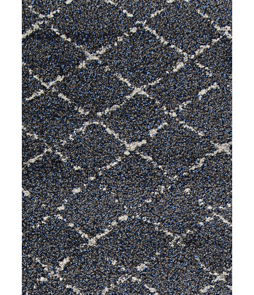 Couristan Bromley Gio 8' x 11' Navy/Grey Area Rug