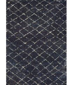 Couristan Bromley Gio Navy/Grey Area Rug 2 ft. 2 in. X 7 ft. 10 in. Rectangle