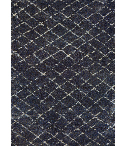 Couristan Bromley Gio 8' x 11' Navy/Grey Area Rug