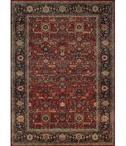 Couristan Old World Classics Joshagan Rust/Navy Area Rug 6 ft. 6 in. X 9 ft. 10 in. Rectangle