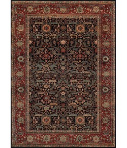 Couristan Old World Classics Joshagan Navy/Rust Area Rug 2 ft. 2 in. X 8 ft. 11 in. Rectangle