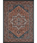 Couristan Old World Classic  Antique Mashad 9' Runner Burnished Clay  Area Rug