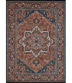 Couristan Old World Classics Antique Mashad Burnished Clay Area Rug 2 ft. 2 in. X 8 ft. 11 in. Rectangle 