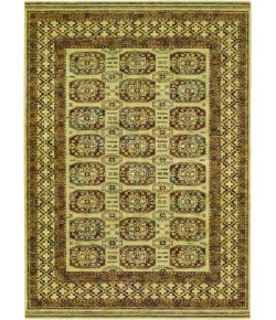 Couristan Timeless Treasures Afghan Panel Antique Cream Area Rug 6 ft. 6 X 9 ft. 10 Rectangle