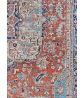 Pasha Area Rug Couristan Pasha Heriz 5' x 8' Ruby Area Rug