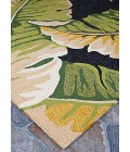 Covington Area Rug Couristan Covington Rainforest 4' x 6' Forest Green/Black Area Rug