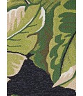Covington Area Rug Couristan Covington Rainforest 4' x 6' Forest Green/Black Area Rug