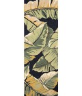 Covington Area Rug Couristan Covington Rainforest 4' x 6' Forest Green/Black Area Rug
