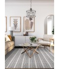Couristan Aspen Dark Grey 5002/2003 6 ft. X 9 ft. Rectangle Rug