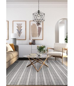 Couristan Aspen Dark Grey 5002/2003 6 ft. X 9 ft. Rectangle Rug