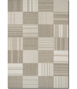 Couristan Afuera Patchwork Beige/Ivory Area Rug 2 ft. 2 X 11 ft. 9 Rectangle