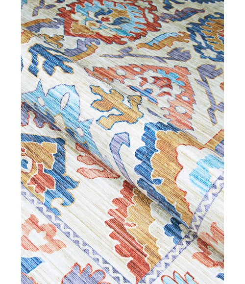 Pasha Area Rug Couristan Pasha Tribal 8' Runner Ivory Area Rug