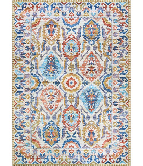 Pasha Area Rug Couristan Pasha Tribal 8' Runner Ivory Area Rug