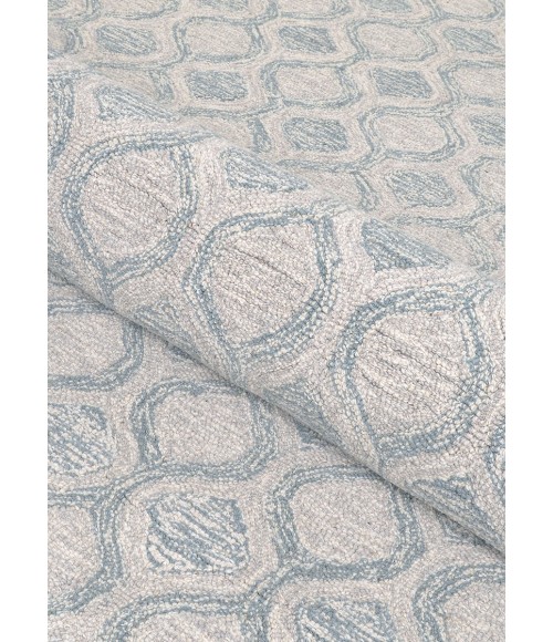 Couristan Silverthorne Cornflower 5102/0001 5 ft. X 8 ft. Rectangle Rug