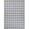 Couristan Silverthorne Indigo 5102/0002 6 ft. X 9 ft. Rectangle Rug
