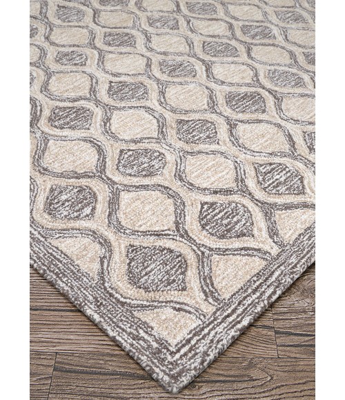 Couristan Silverthorne Sandlewood 5102/0004 5 ft. X 8 ft. Rectangle Rug