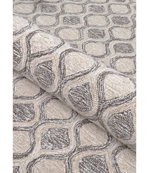 Couristan Silverthorne Sandlewood 5102/0004 5 ft. X 8 ft. Rectangle Rug