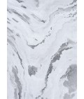 Couristan Serenity Abstract Marble 4' x 6' Opal/Mushroom Area Rug