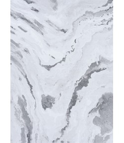 Couristan Serenity Abstractmarble Opal/Mushroom Area Rug 6 ft. 6 in. X 9 ft. 6 in. Rectangle