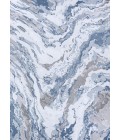 Couristan Serenity Abstract Marble 4' x 6' Grey/Opal Area Rug